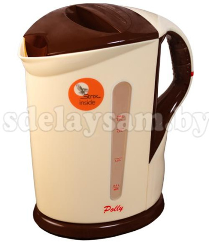 Электрочайник Polly ЕК-09 Бежево-коричневый, РБ