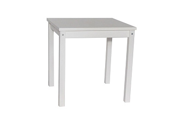 Столик детский из массива (белый)
