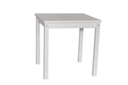 Столик детский из массива (белый)