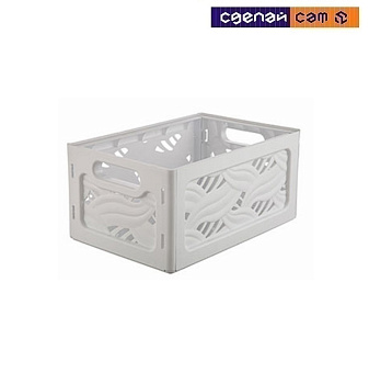 Корзина Flavia240х160х110 (снежно-белый)  