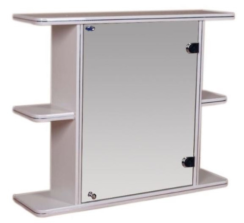 Шкаф настенный Гамма - 15м лев. (белый)