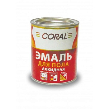 Эмаль ПФ-266 Золотисто-коричневая Coral 0,8 кг