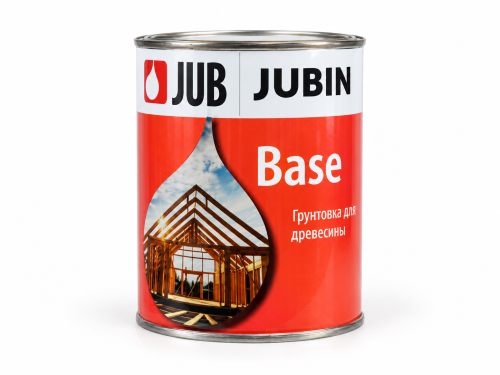 Грунтовка для древесины JUB JUBIN Base, 0,75 л