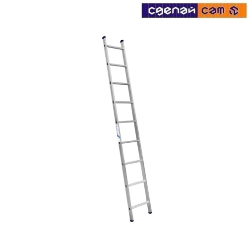 Лестница алюминиевая односекционная 5109 