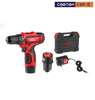 Аккум. дрель-шуруповерт WORTEX BD 1215-1 Li 