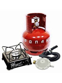 Плита туристская газовая ПГТ-1Б (комплект "ТУРИСТ")