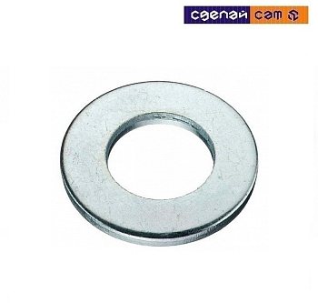 Шайба М6 (цинк) в упаковке 25шт.