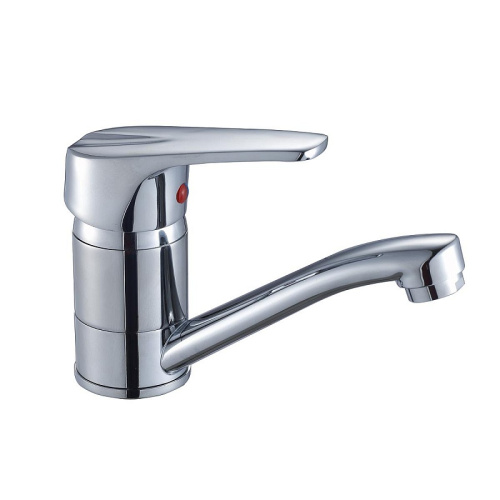 D40-22 смеситель одноручный д/умывальника/мойки с поворотным изливом 150мм, хром D40-22