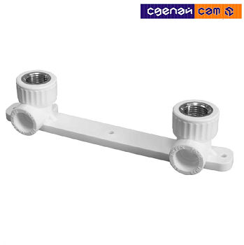 Комплект настенный для смесителя 20х1/2 в.р. (10124020Г)