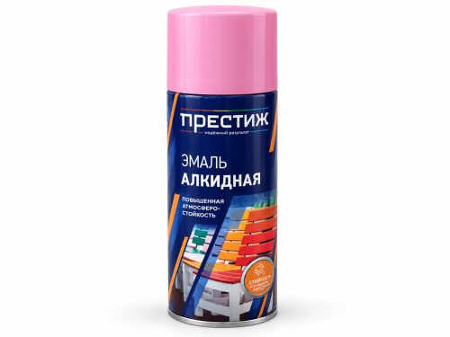 Эмаль алкидная универсальная «Престиж», розовая, аэрозоль, 425 мл