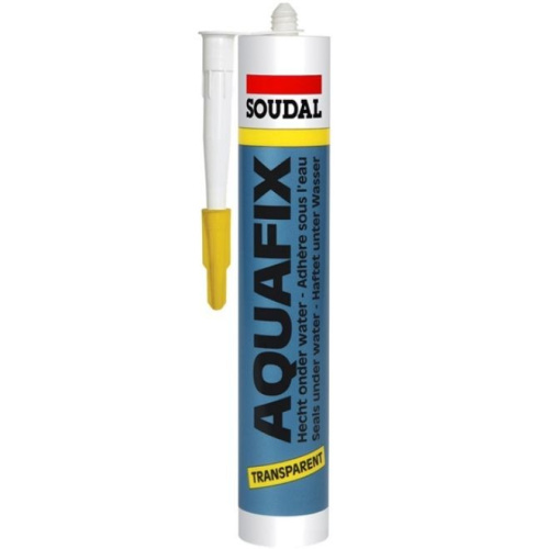 Герметик кровельный "Soudal" AQUAFIX 300 мл прозрачный