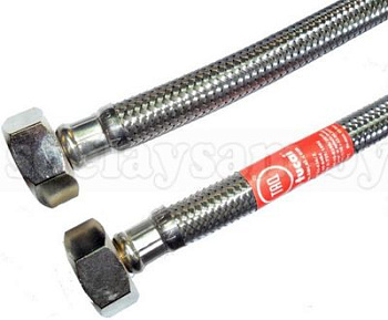 060 см. Подводка для воды 1/2 гайка-гайка, арт. 3953