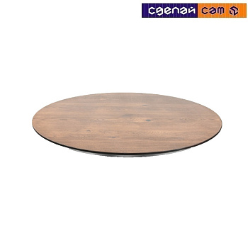 Столешница Раунд DSW (02) 1100х1100 Мореный дуб 