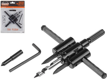 Сверло по дереву регулируемое 30-120мм GEPARD (GP0430-120)