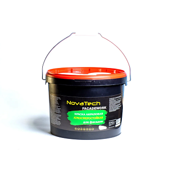 Краска Novatech Facadework (фасадная) 3 кг