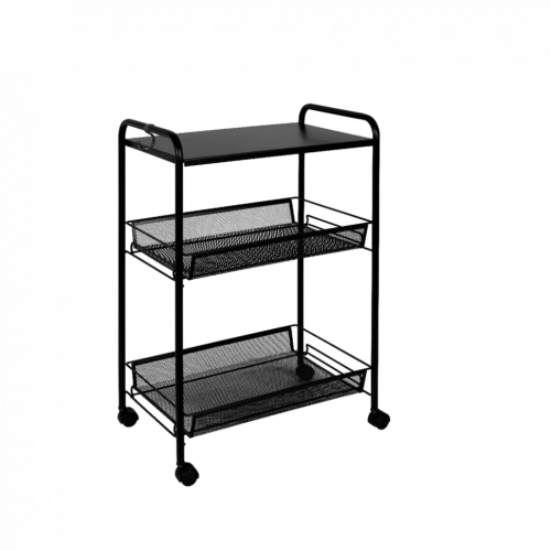 Этажерка "Ладья 33КС" (Черный)