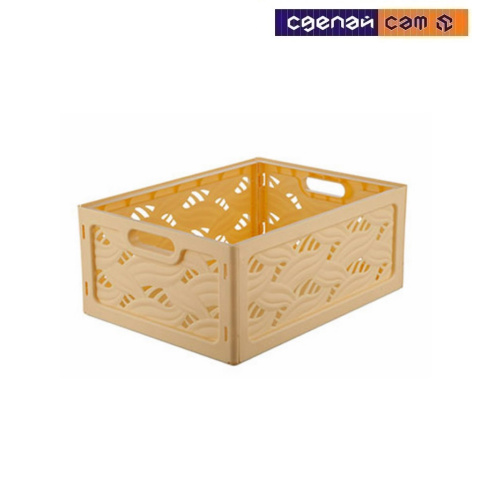 Корзина Flavia 240х160х110 (слоновая кость) 