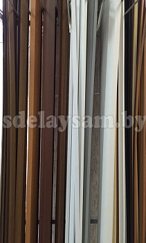 Профиль ПВХ  KU 25 L=2.7 уголок отделочный