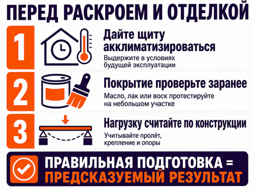 Мебельный щит из дуба 3000×500×40 мм, сорт 2/3, цельноламельный фото 4