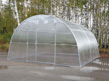 Теплица "Агроном" 3,5 4х3.5х2 м (труба 20х40х0.8) шаг 0,67м