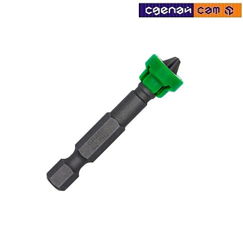 Бита PH 2х50 мм c магнит.насадкой (блист.) GRAFF