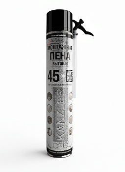 Пена монтажная бытовая KANZLER HOME всесезонная, 600 мл