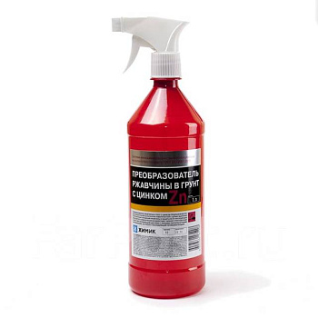 Преобразователь ржавчины в грунт с цинком "Химик", 1 л, триггер
