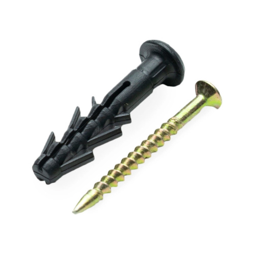 Дюбель-гвоздь US, 6x40 гриб, п/в, МОНТАЖ (пакет/20шт)  BM002307