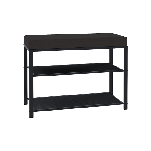 Банкетка ТОРОНТО  23S БТ23  черная/серая