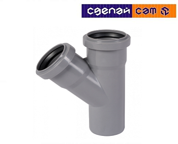 Тройник 40/40x45°