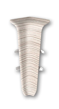 Угол внутренний для плинтуса 70мм "Идеал Деконика", 274 Сосна север