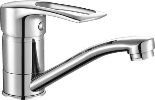 T40-22 смеситель одноручный д/умывальника с поворотным изливом, хром  T40-22