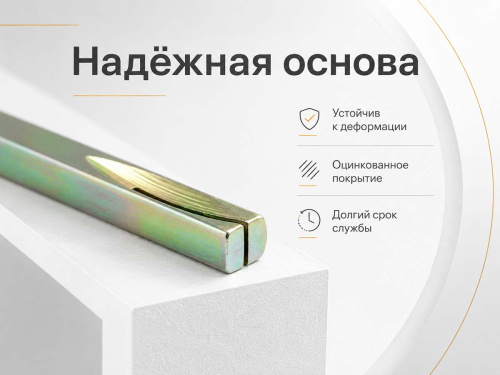 Квадрат для дверных ручек ARMADILLO Spindle 8×8×160 мм, арт. 32661