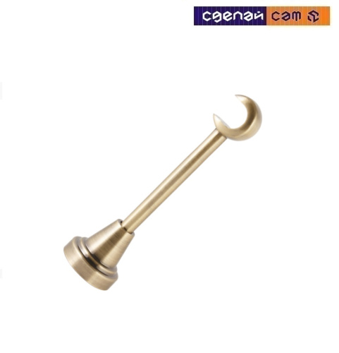 Кронштейн метал. стеновой D25 Антик 13см