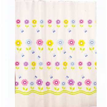 Штора для ванной комнаты т.м. Miranda FLOWER SPRING