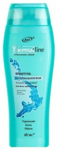 Термальная линия ШАМПУНЬ НА ТЕРМАЛ.ВОДЕ Тройной эффект 500мл