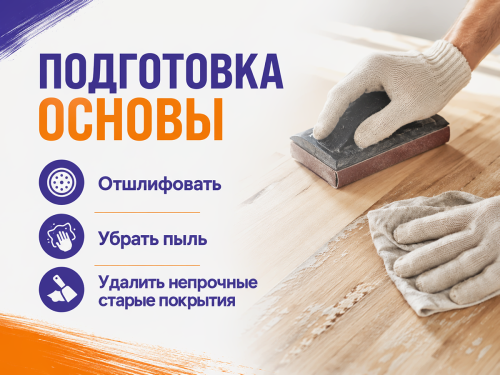 Лак ТЕХНИКС «Для древесины» ВД-АК-1 ТМ, прозрачный матовый, 1 кг фото 3