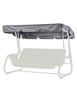 Тент качелей универсальный (серый) с1190 (1840х1020мм.)