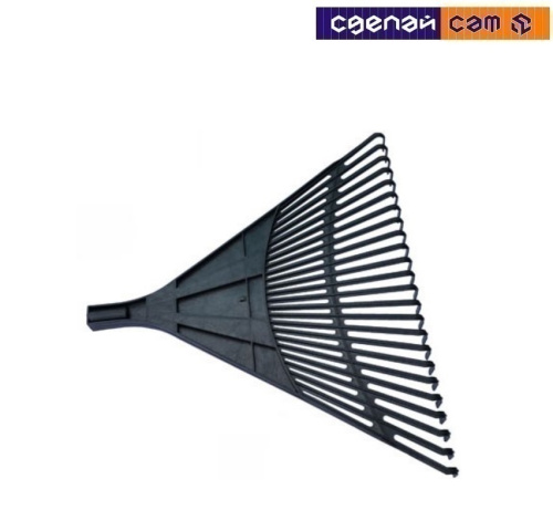 Грабли веерные пластмассовые без черенка 610х540