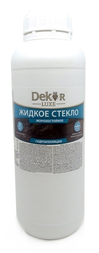 Жидкое стекло "DEKOR" 1,3 кг