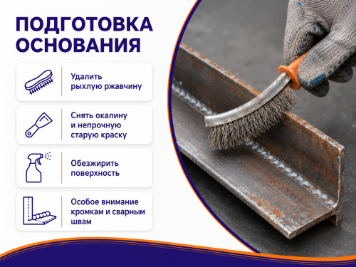 Грунт-эмаль Alpina быстросохнущая по ржавчине, база 1, белая шелковисто-матовая, 2 кг фото 4