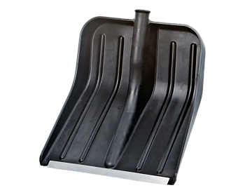 Лопата для снега Люкс(черный, без черенка) ЛС002