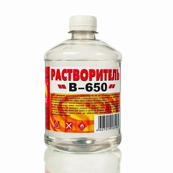 Растворитель 650 Вершина 0,5л