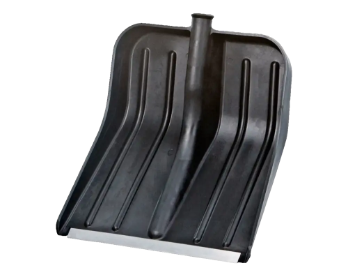 Лопата для снега Люкс(черный, без черенка) ЛС002