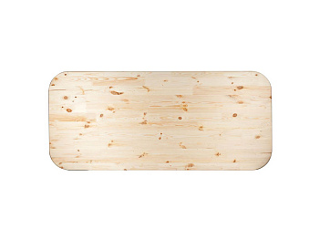 Столешница овальная 1200*600*28мм