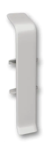 Соединитель  для плинтуса 70мм "Идеал Деконика", 002 Светло-серый