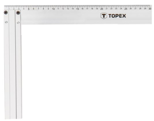 Угольник TOPEX  350мм алюминиевый 30C364