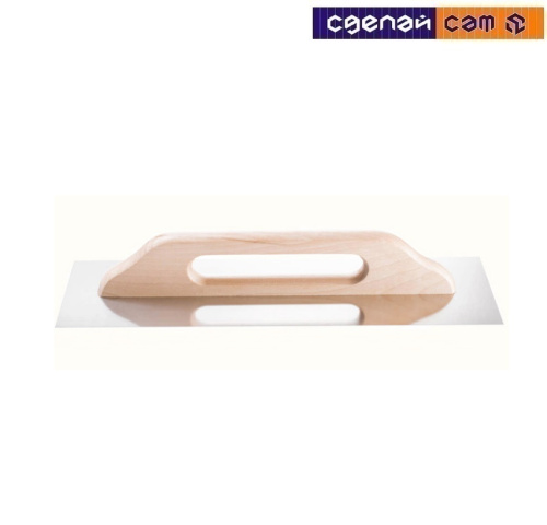 Гладилка металлическая 38x13см швейцарская нержавеющая 01200-403813