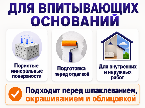 Грунтовка глубокого проникновения SUPER DECOR «Супергрунт 70», 1 кг фото 2