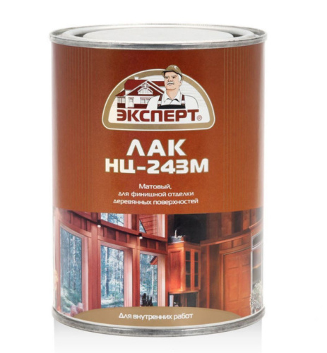 Лак мебельный НЦ-243М "ЭКСПЕРТ" матовый (0,7кг)